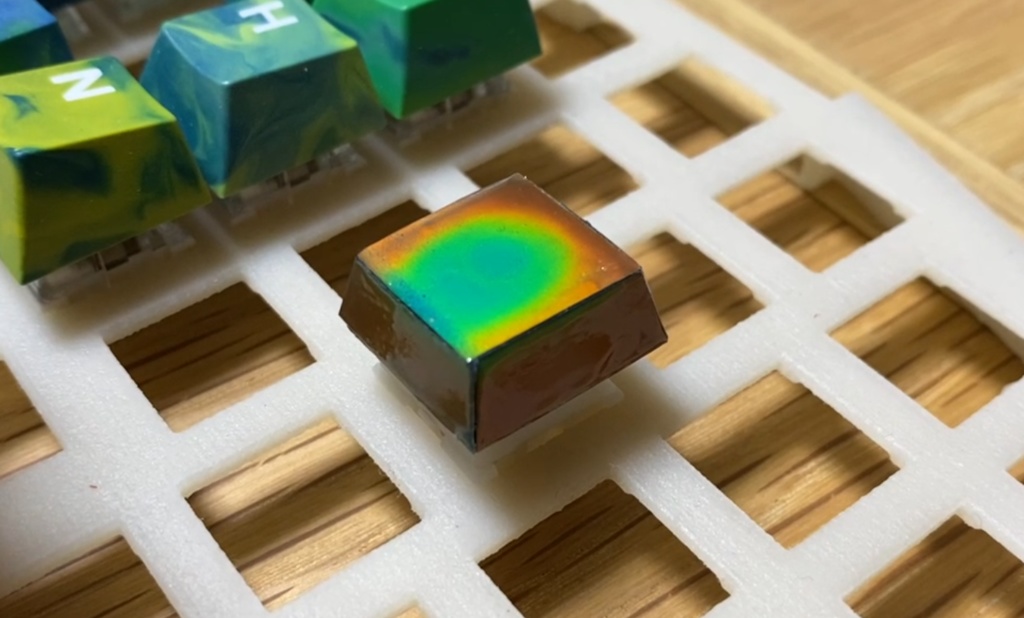 Color-changingキーキャップ