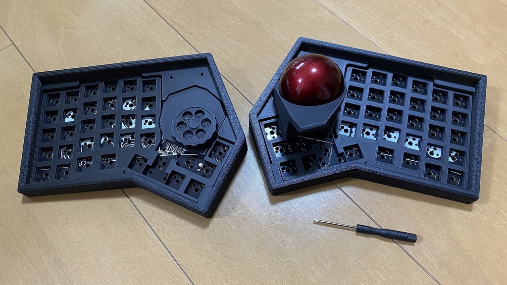 自作キーボード”Mooose”