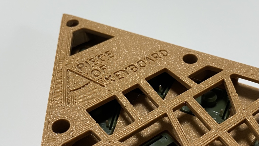 🍕型マクロパッド「A PIECE OF KEYBOARD」