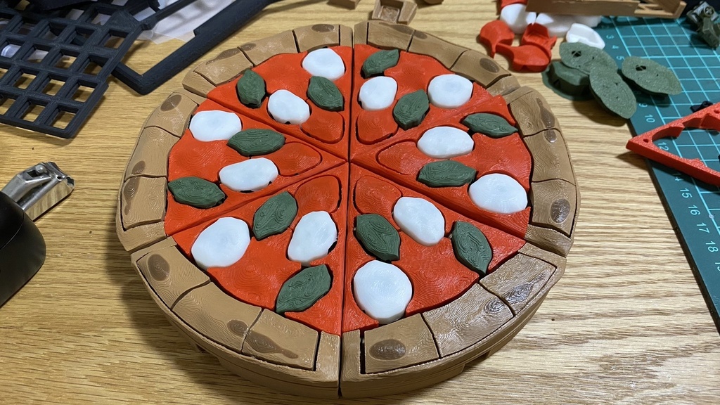 🍕型マクロパッド「A PIECE OF KEYBOARD」