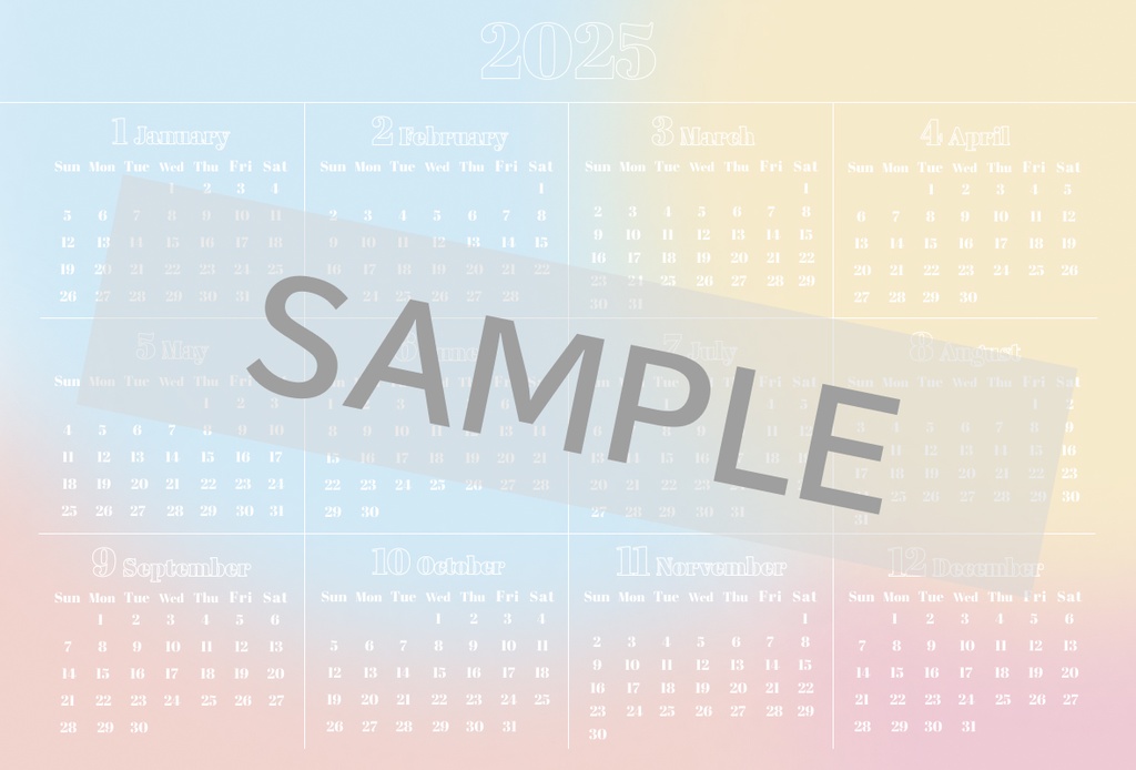 2025年1月はじまりデジタルプランナー◯monthly|Ranking|Okiniiri|Note◯