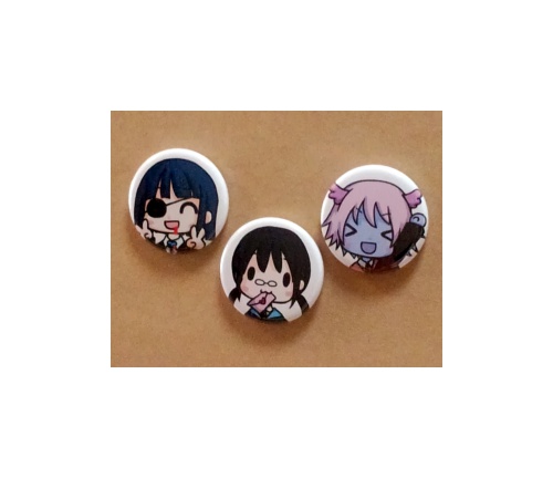 創作キャラ缶マグネット