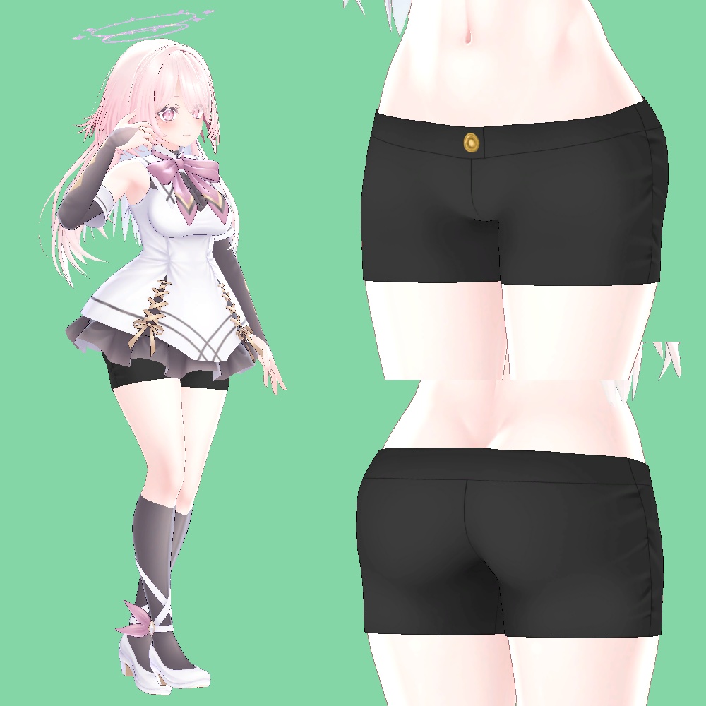 *v1.6*【複数アバター対応】シンプルショーツ || (Multiple Avatars Supported)  Simple Shorts