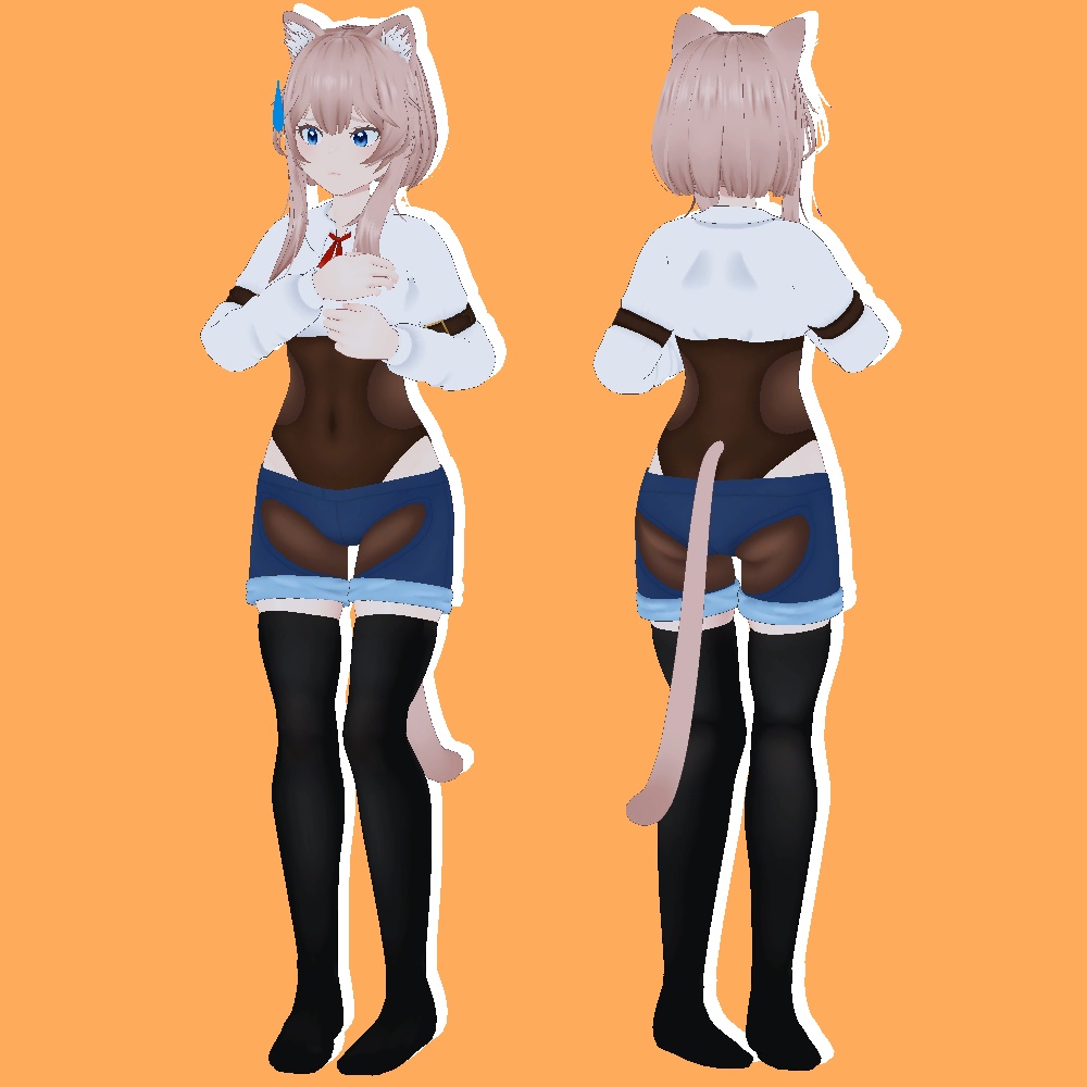 オリジナル3Dキャラクター【カタリーン】|| Original 3D Character 【Katrien】