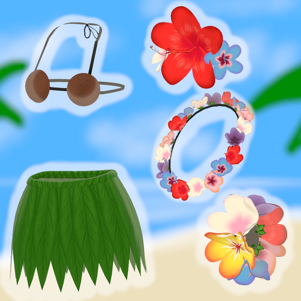 竜胆、桔梗、舞夜用 ハワイアンフラ || Hawaiian Hula For Rindo, Kikyo, Maya