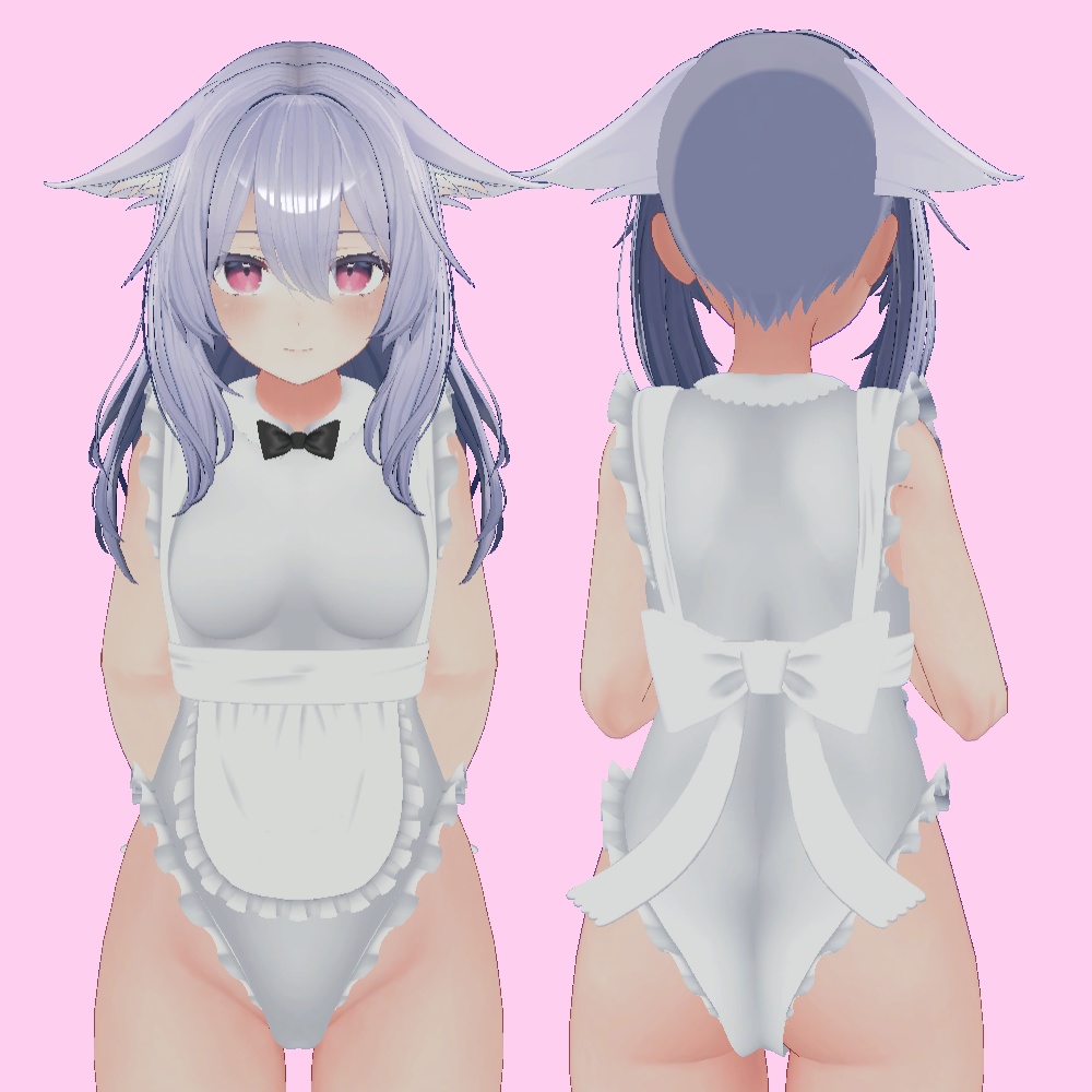 桔梗用メイドレオタード || For Kikyo: Maid Leotard