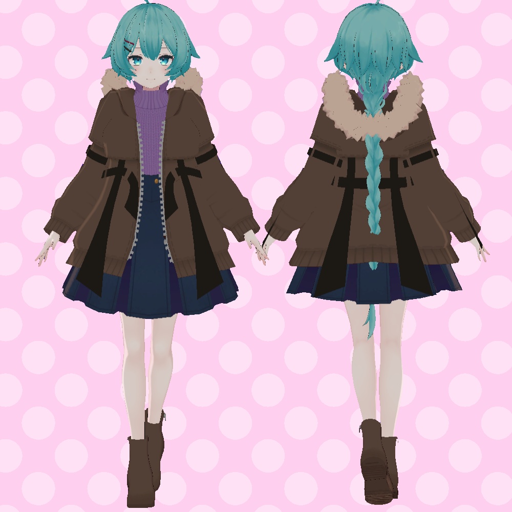 薄荷素体用:冬の服(2020年版)|| For Hakka Body: Winter Clothes (2020Ver.)