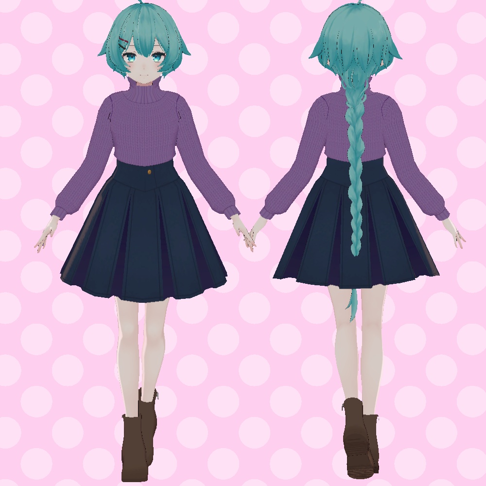 薄荷素体用:冬の服(2020年版)|| For Hakka Body: Winter Clothes (2020Ver.)