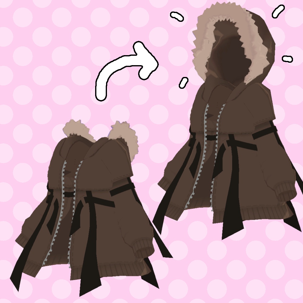 薄荷素体用:冬の服(2020年版)|| For Hakka Body: Winter Clothes (2020Ver.)