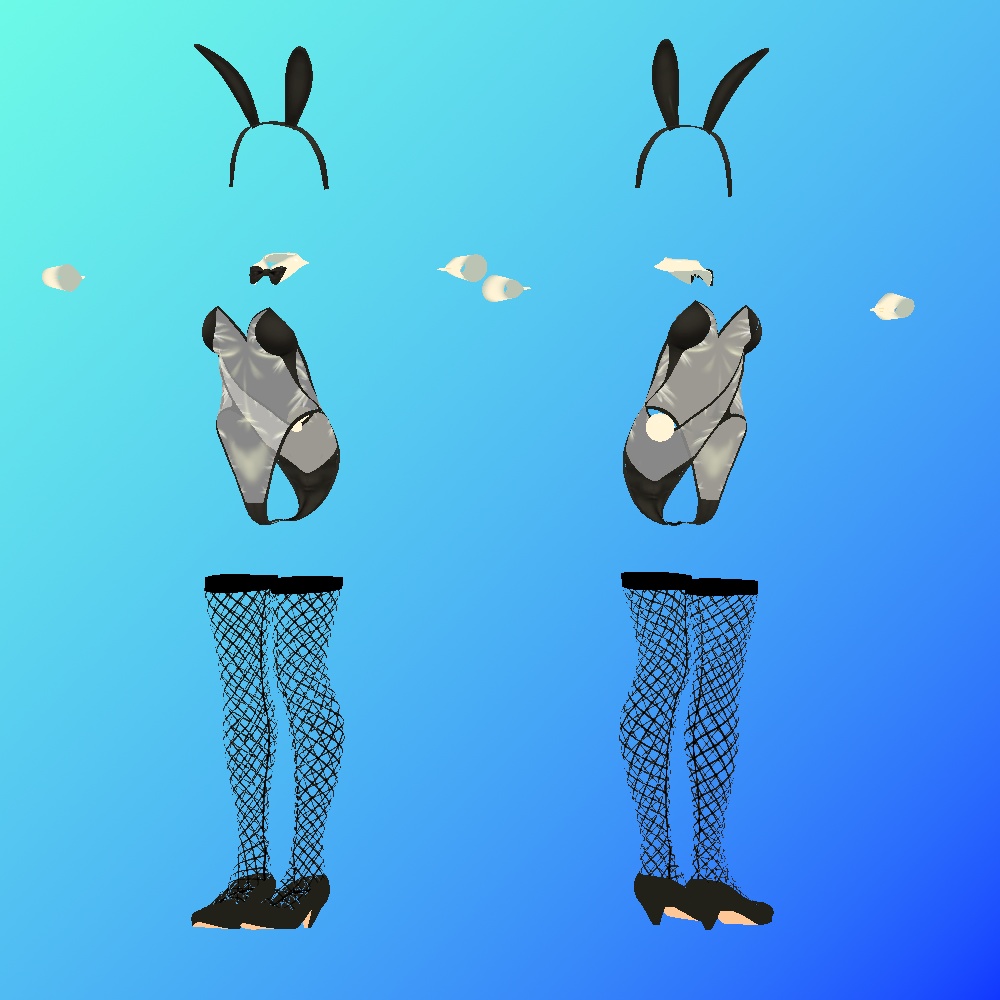 セレスティア用半透明バニースーツ || Celestia See Thru Bunny Suit