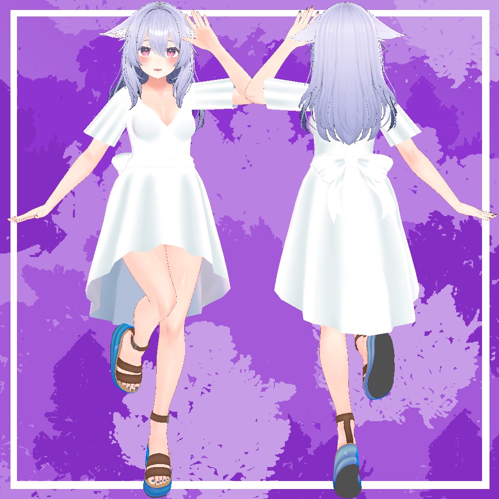 桔梗用シンプルドレス || Kikyo Simple Dress