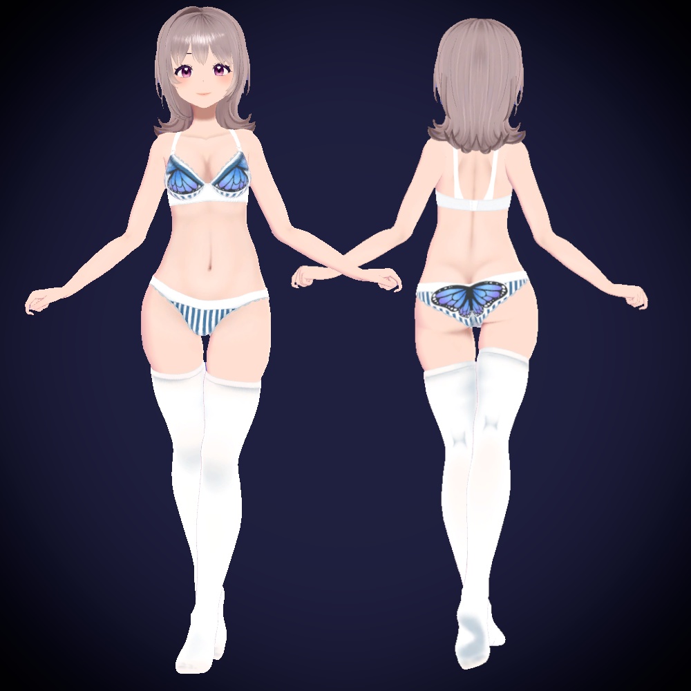 オリジナル3Dキャラクター【イッツェル】【Itzel 】