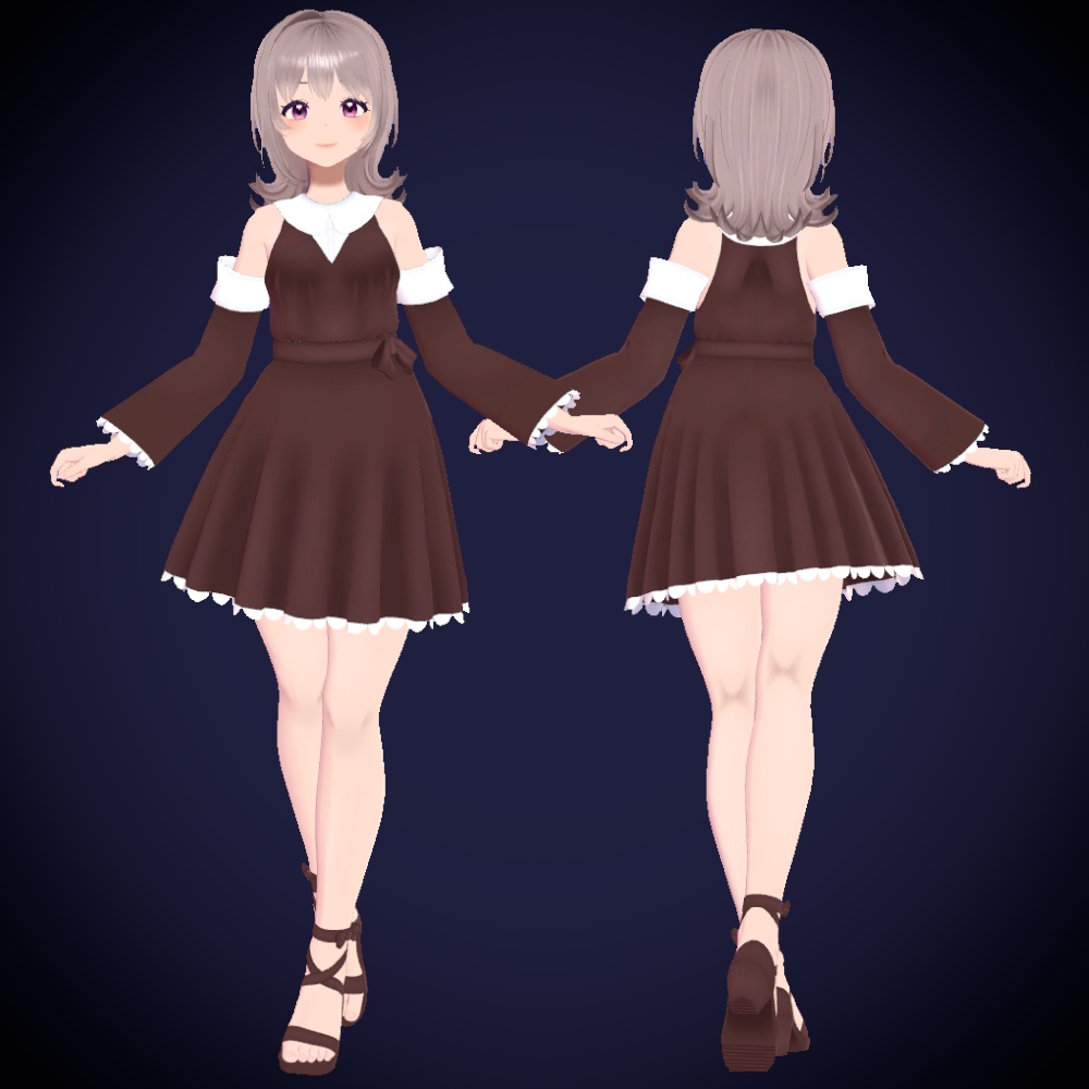 オリジナル3Dキャラクター【イッツェル】【Itzel 】