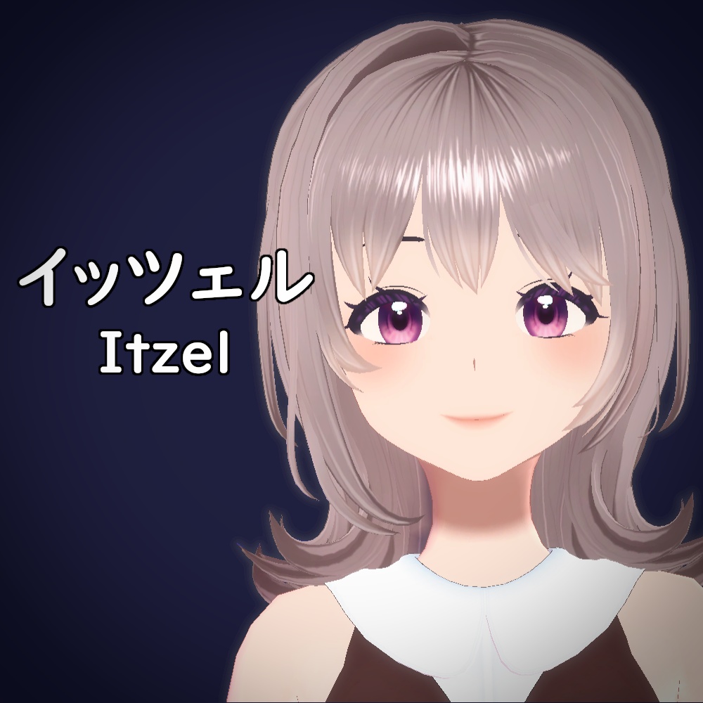 オリジナル3Dキャラクター【イッツェル】【Itzel 】
