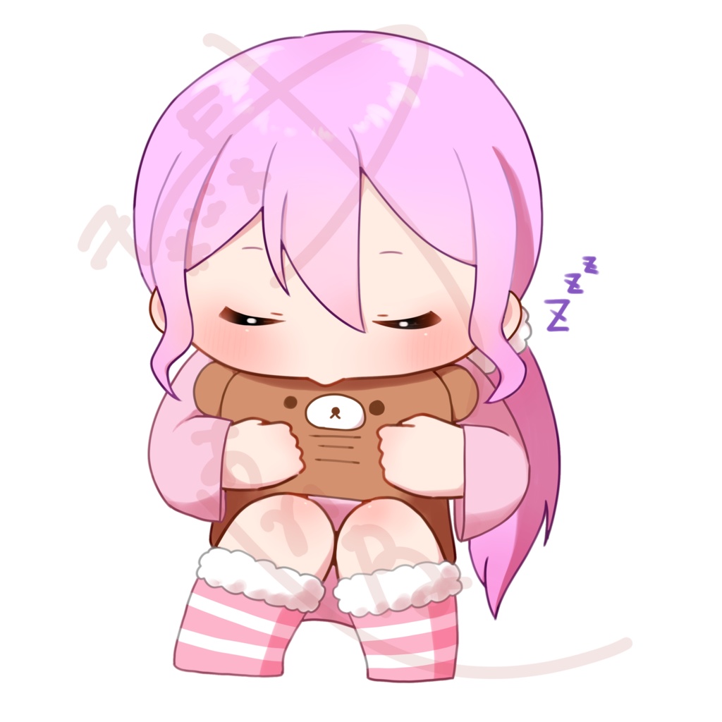 すやすやステッカー&クリスマスポスカ