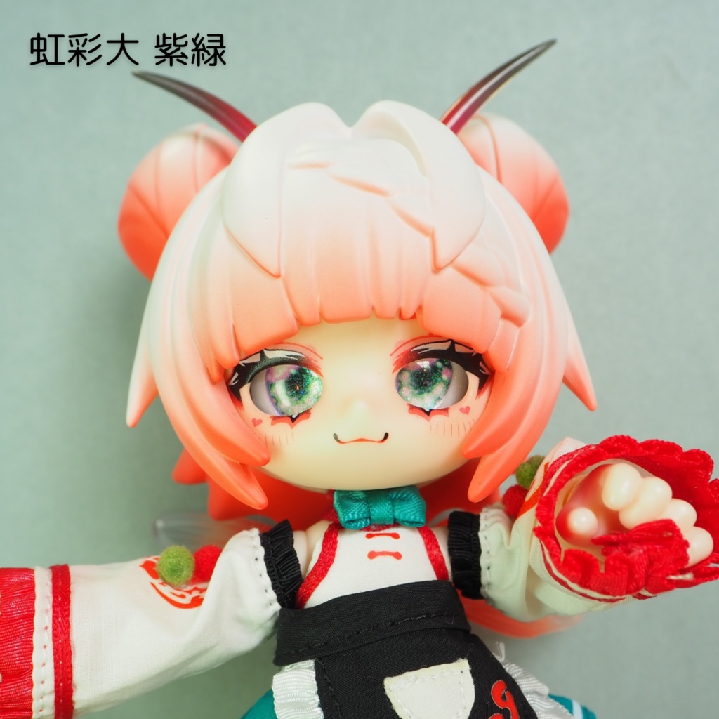 ちゅるアイ 虫虫カフェちゃん用カボションアイ