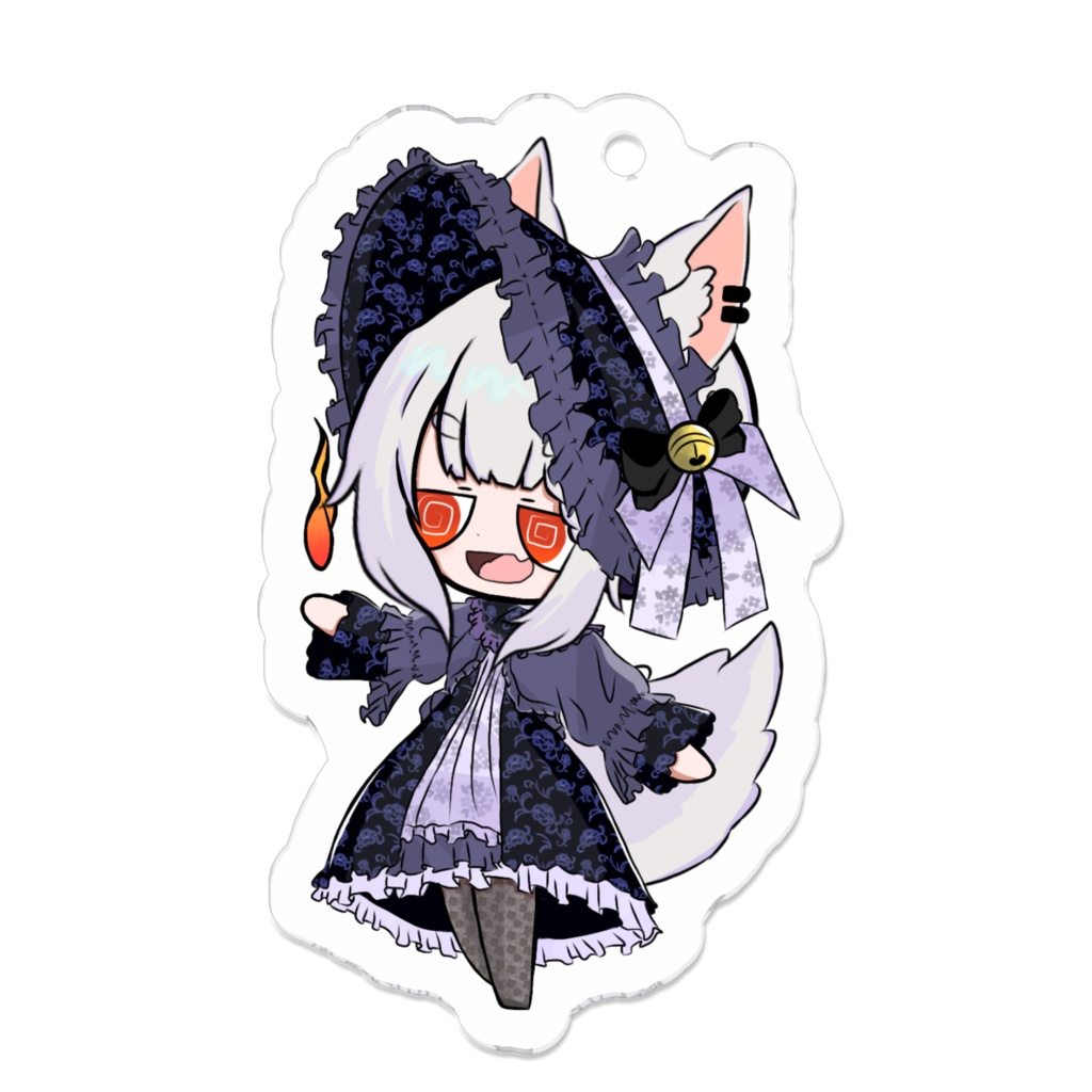 ゴスロリあびたんアクキーA