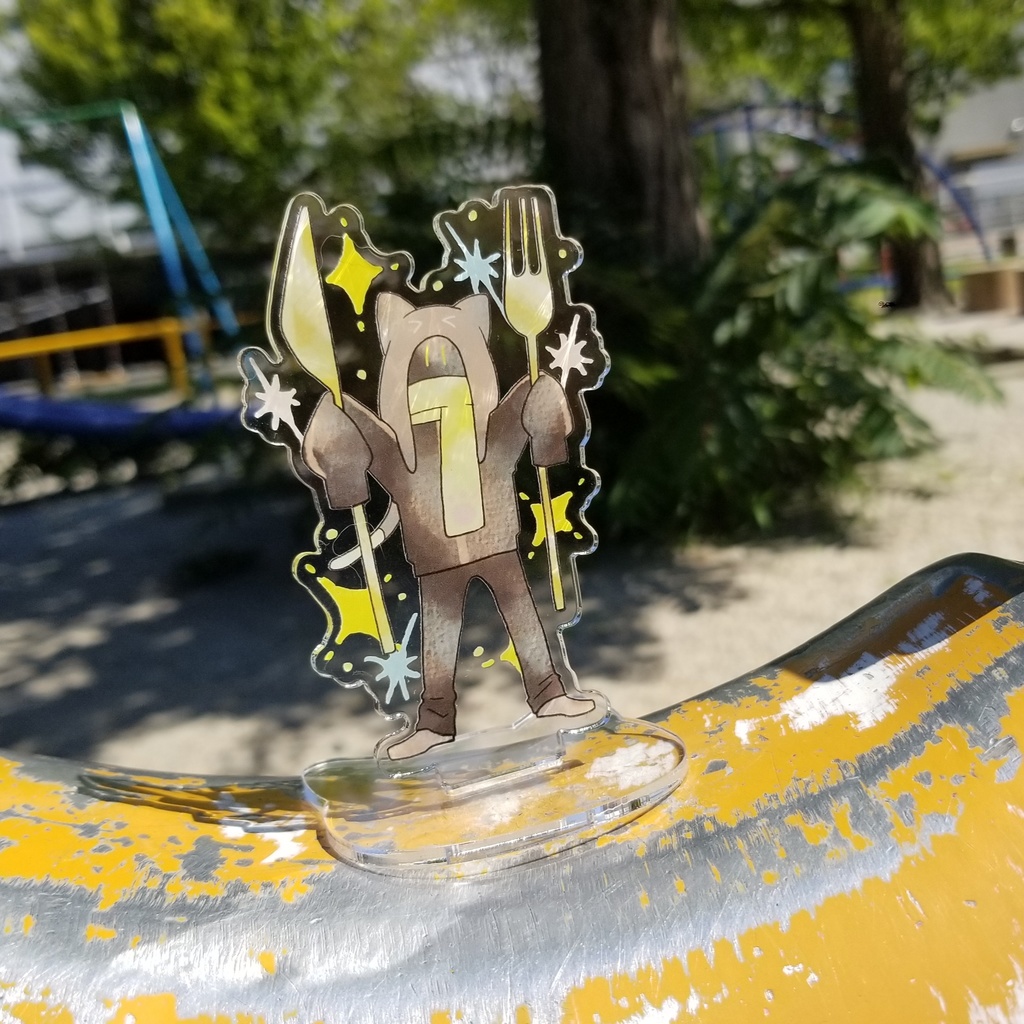 【非公式ファングッズ】いただきます!なアクスタ