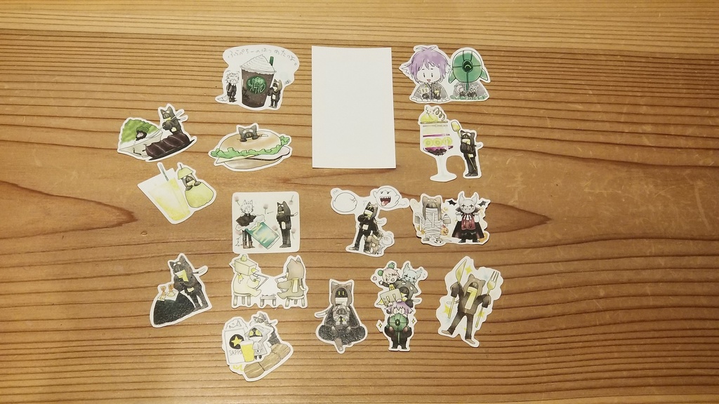 【非公式ファングッズ】BinTRoLLシール【a1857さん多め】