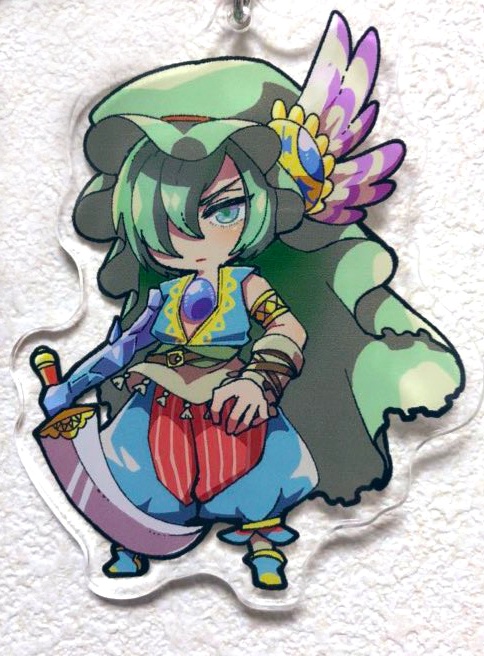 アクリルキーホールダー