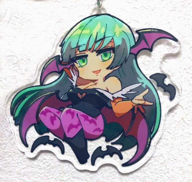 アクリルキーホールダー