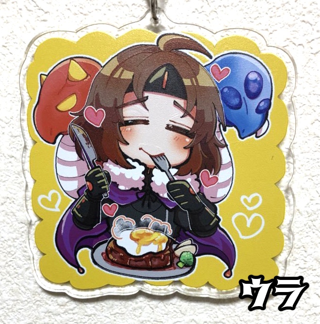 アクリルキーホールダー