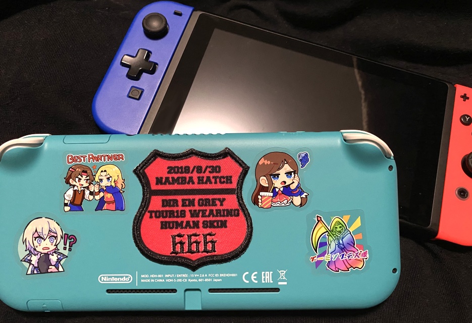 悪魔城クロスクリーナー&ハンカチタオル&クリアシール