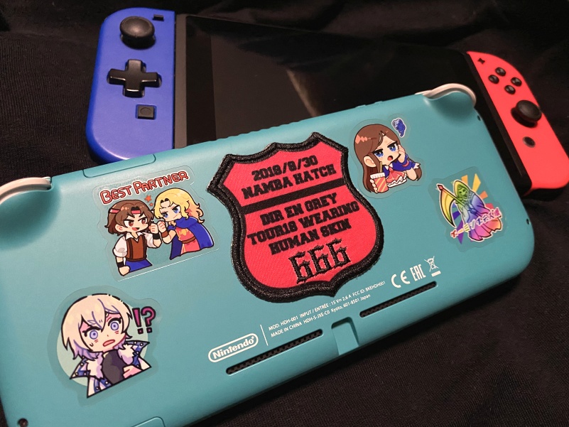 悪魔城クロスクリーナー&ハンカチタオル&クリアシール