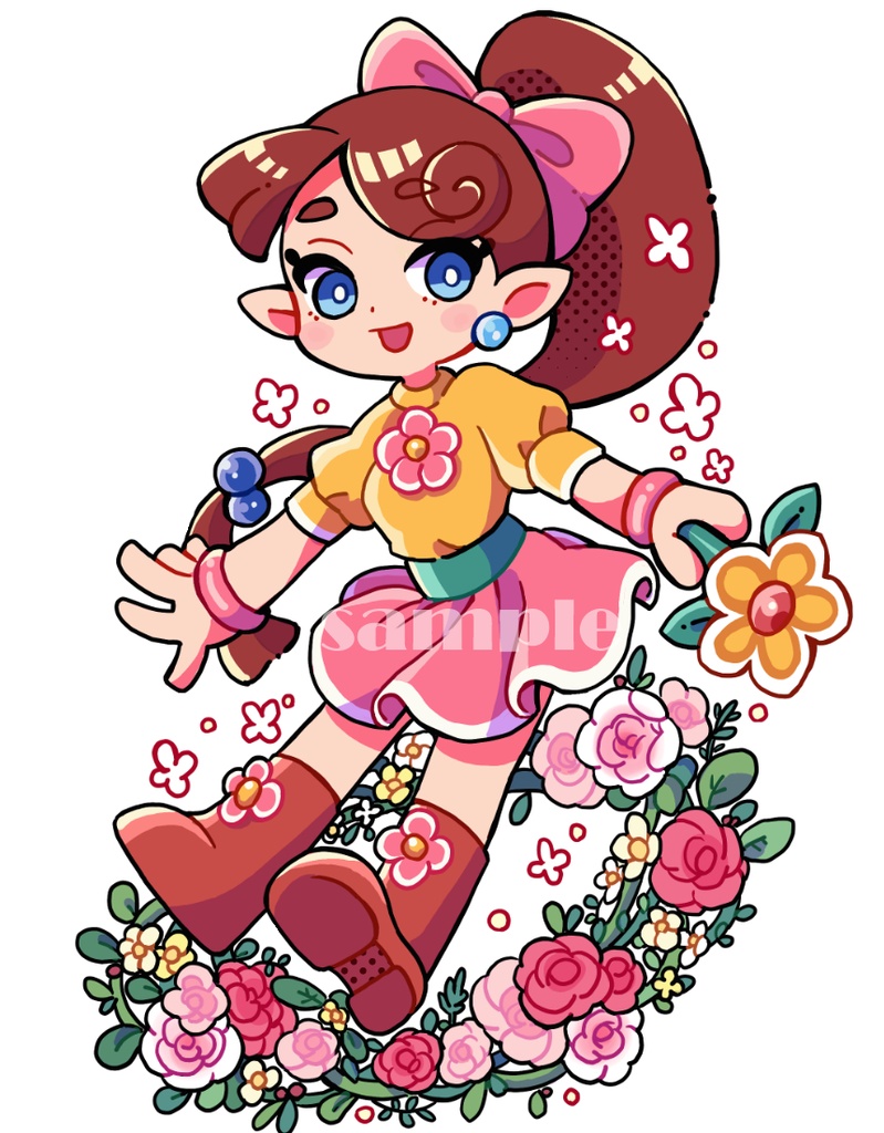 パネルでポンアクリルキーホルダー