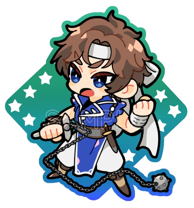 悪魔城アクリルキーホルダー&スタンド