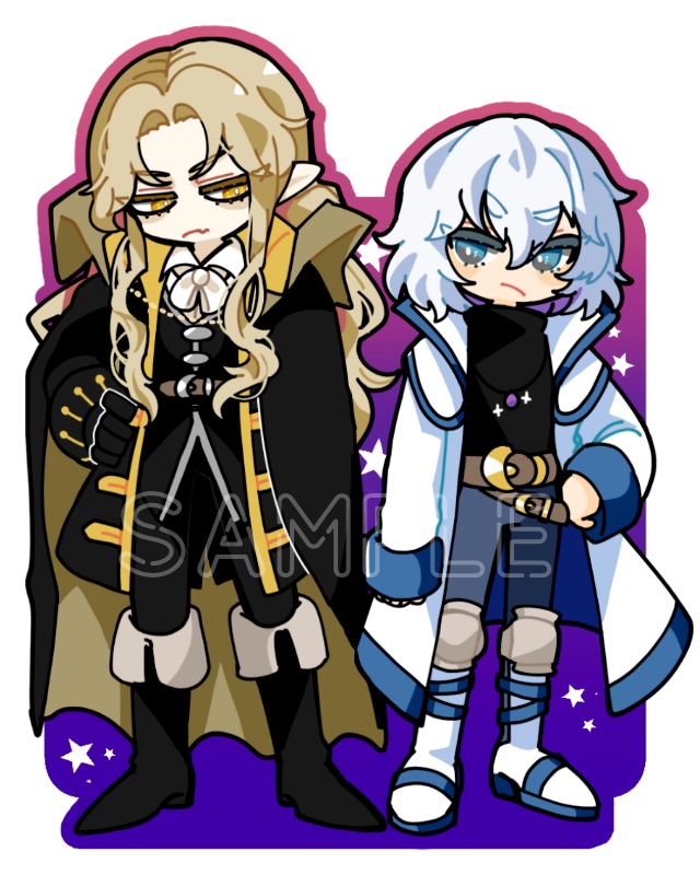 悪魔城アクリルキーホルダー&スタンド