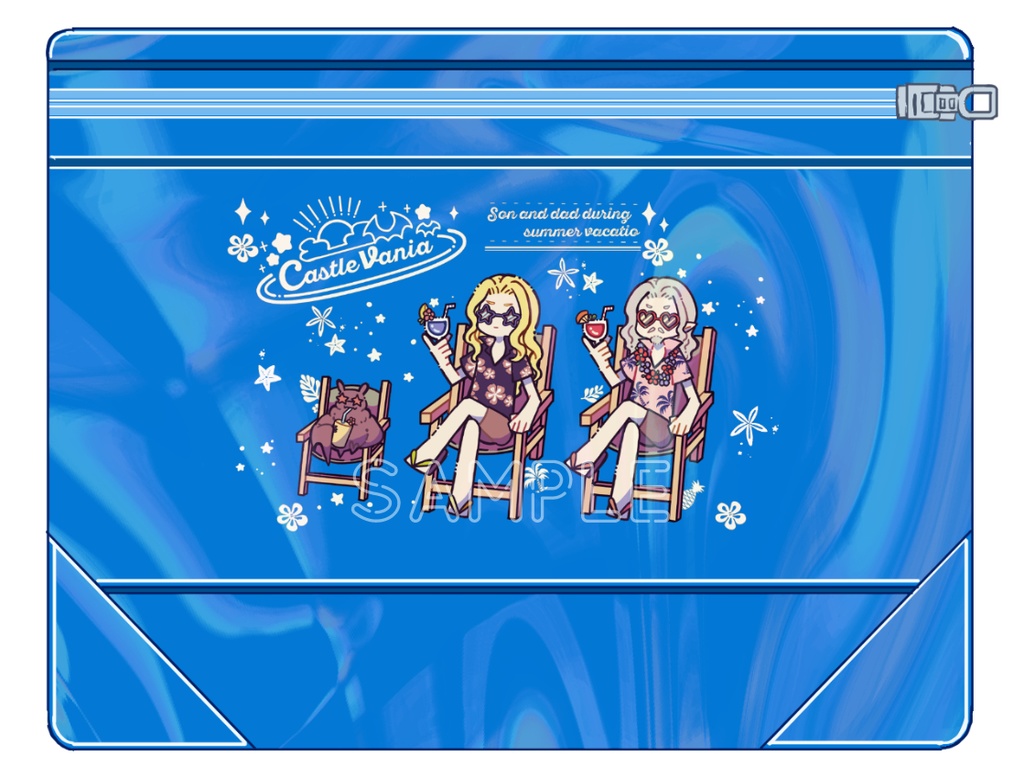 悪魔城ポーチ&シール