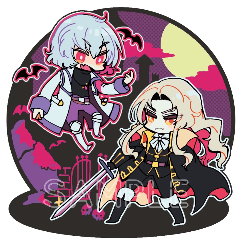 悪魔城ポーチ&シール