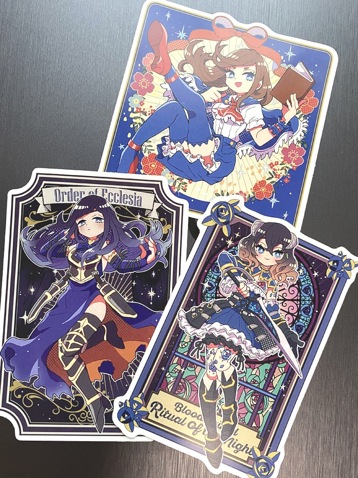 悪魔城ポーチ&シール