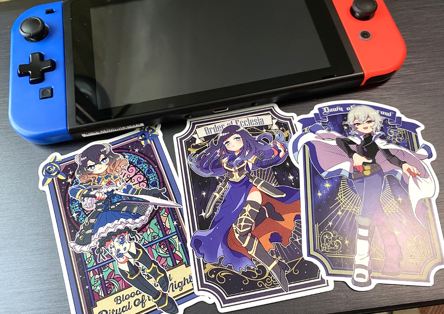 悪魔城ポーチ&シール