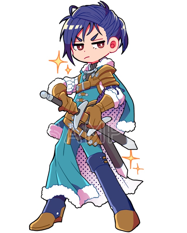 FE風花アクリルキーホルダー