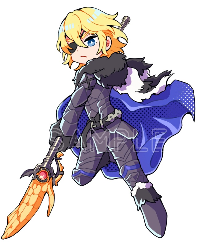 FE風花アクリルキーホルダー