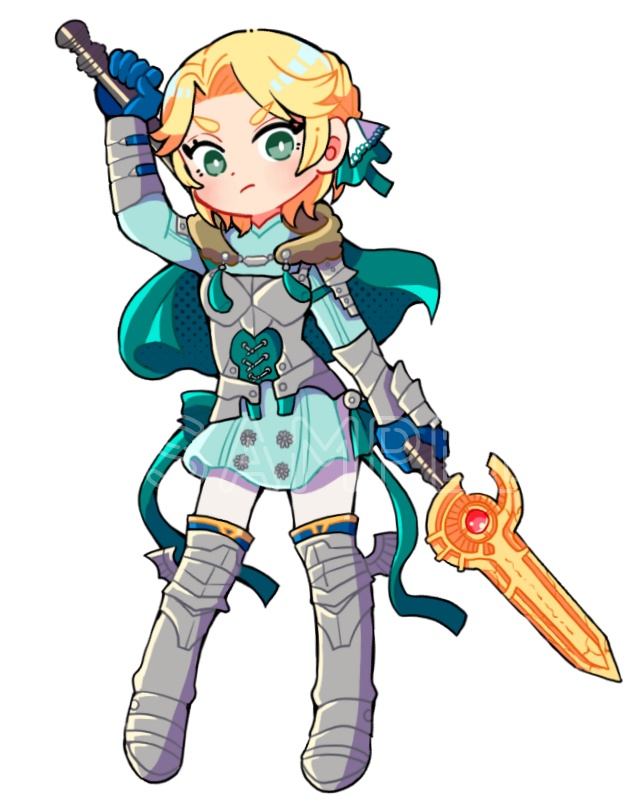 FE風花アクリルキーホルダー