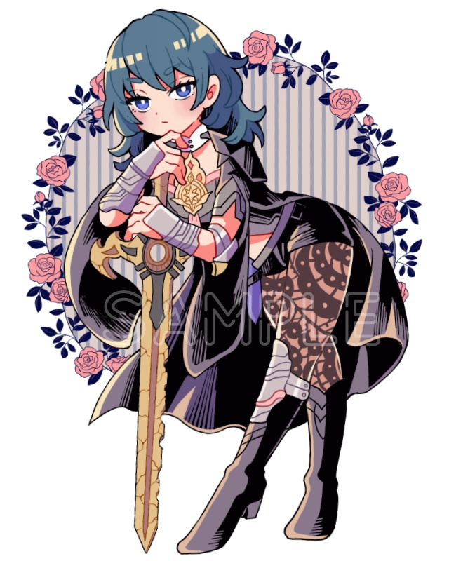 FE風花アクリルキーホルダー