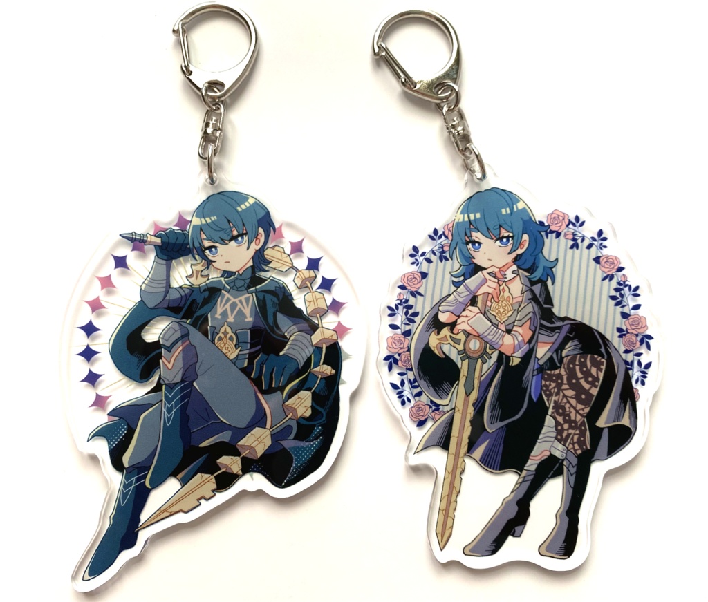 FE風花アクリルキーホルダー