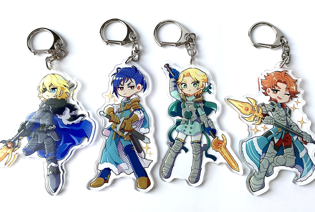 FE風花アクリルキーホルダー