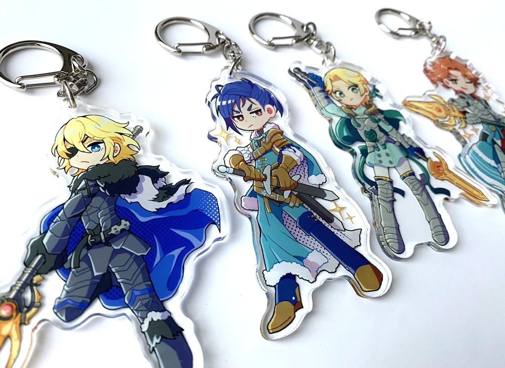 FE風花アクリルキーホルダー