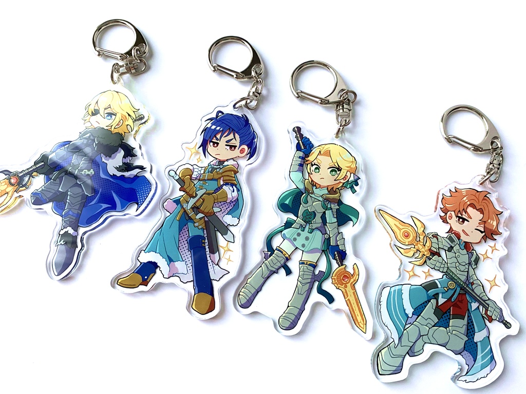 FE風花アクリルキーホルダー