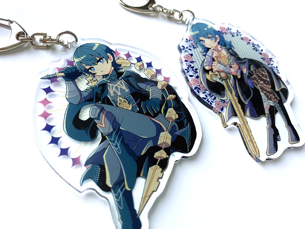 FE風花アクリルキーホルダー