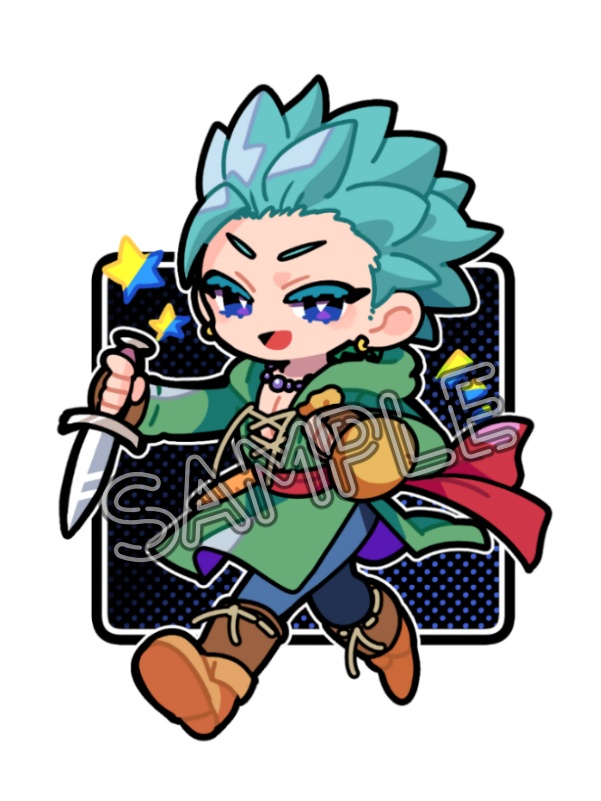 ドラクエ11・3・4アクリルキーホルダー