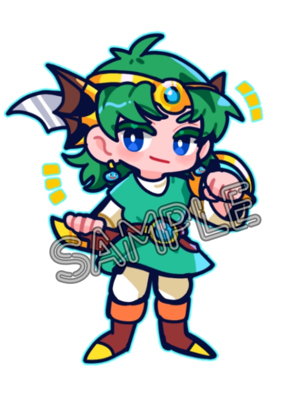 ドラクエ11・3・4アクリルキーホルダー