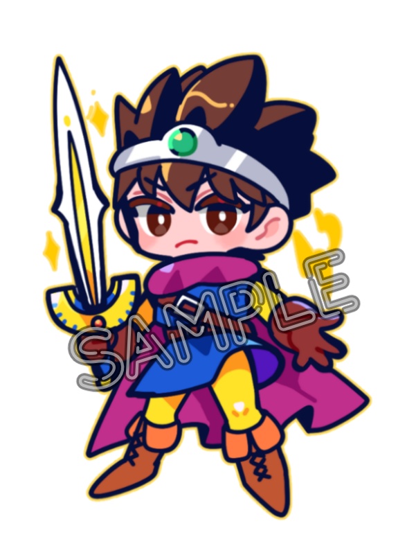 ドラクエ11・3・4アクリルキーホルダー