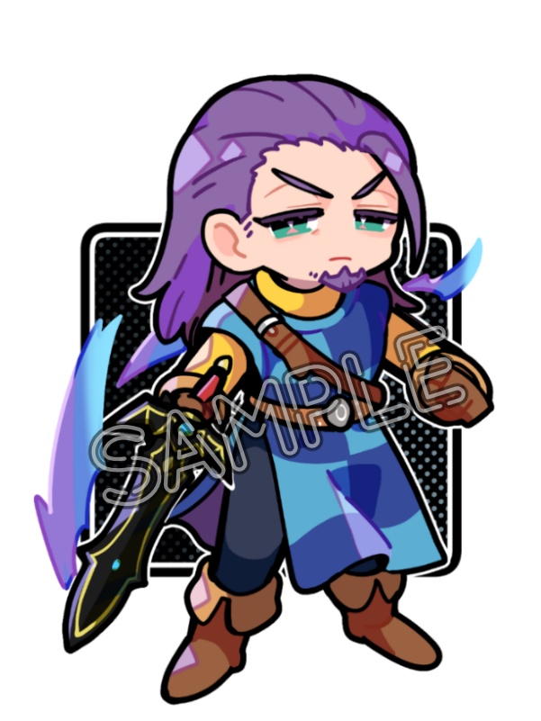 ドラクエ11・3・4アクリルキーホルダー