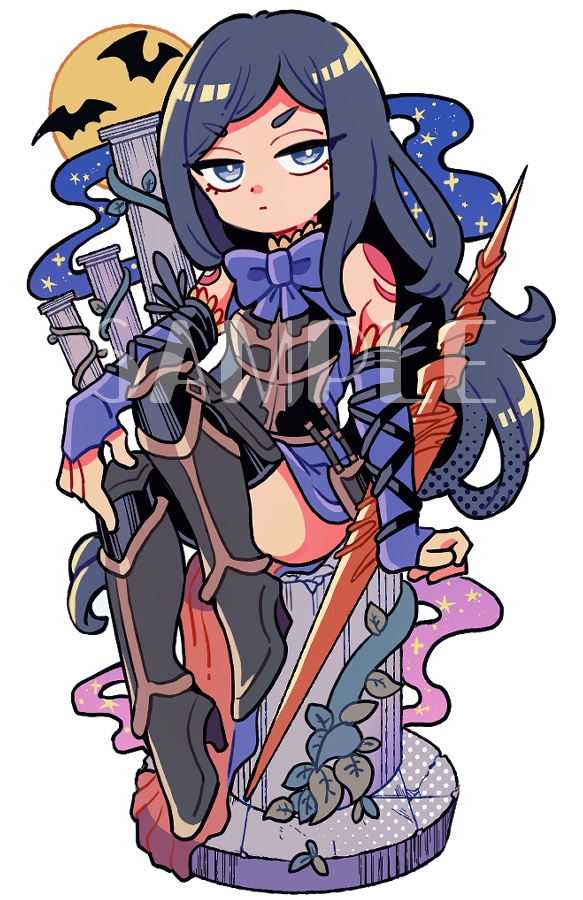 悪魔城アクリルキーホルダー