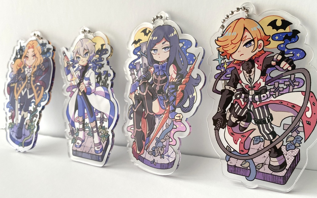 悪魔城アクリルキーホルダー
